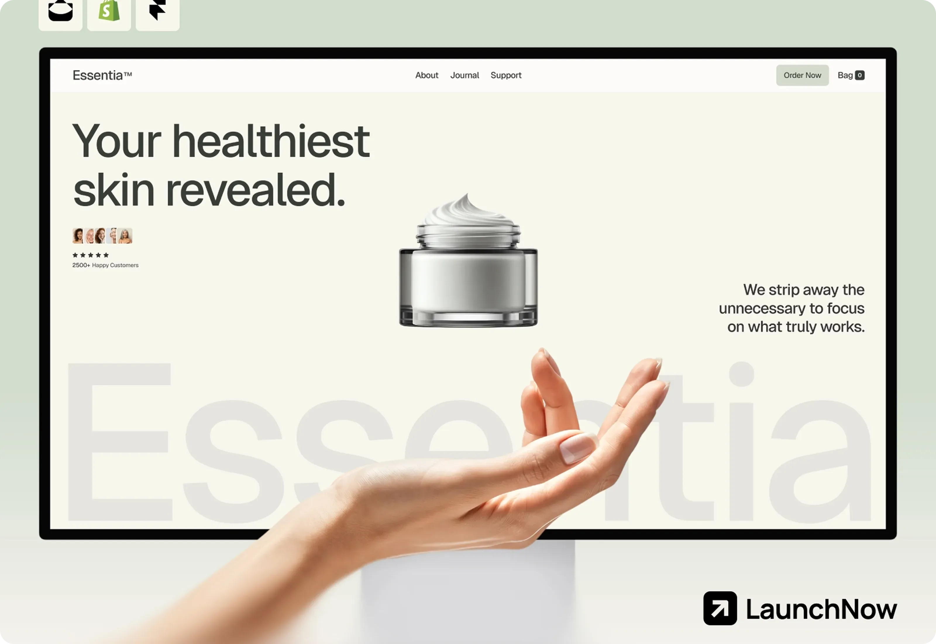 Essentia — One Product Ecommerce
